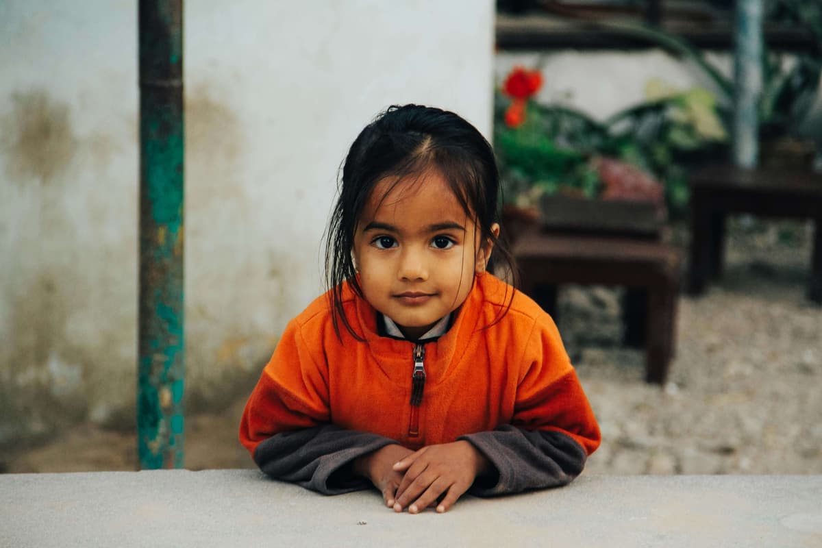 Enfants au Népal